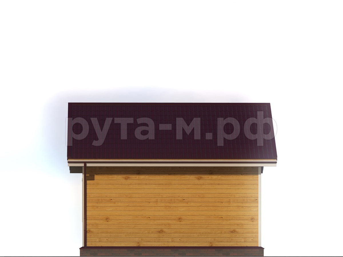 Проект бани ББ015 — изображение 7